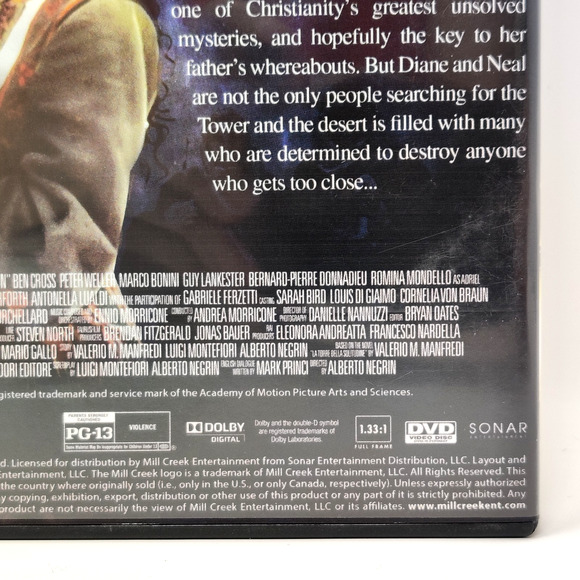 Tower of the Firstborn (DVD, 2004) Action Adventure Movie Treasure Legend Quest - Picture 10 of 13